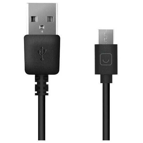 Кабель Deppa Prime Line USB - microUSB (7208), 2 м, 1 шт., черный азу 1usb prime line 1a кабель microusb 1 2м черный 2222