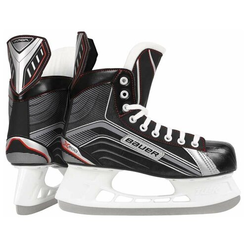 Хоккейные коньки для мальчиков Bauer Vapor X200 8.0 R, черный/серый/красный