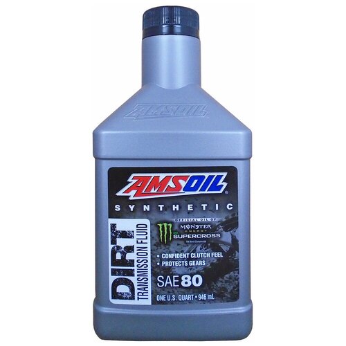 фото Масло трансмиссионное amsoil dirt bike transmission fluid, 80, 0.946 л