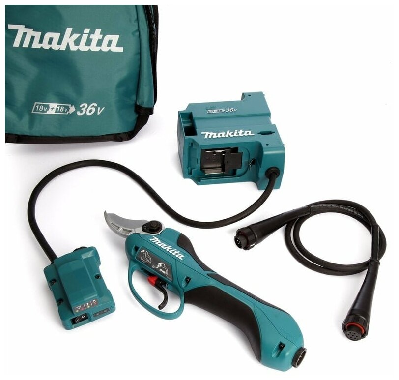 Секатор Makita DUP362Z аккум. - фотография № 3