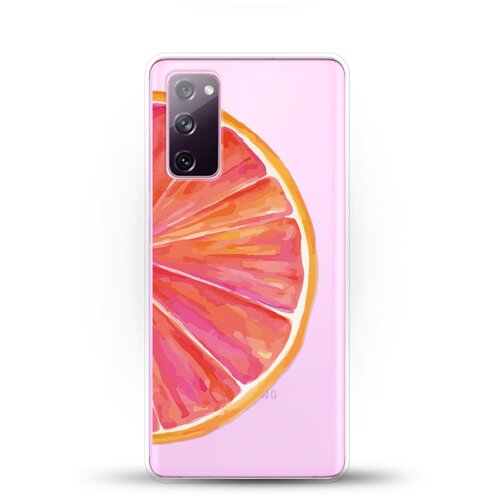 фото Силиконовый чехол грейпфрут на samsung galaxy s20fe (fan edition) andy & paul
