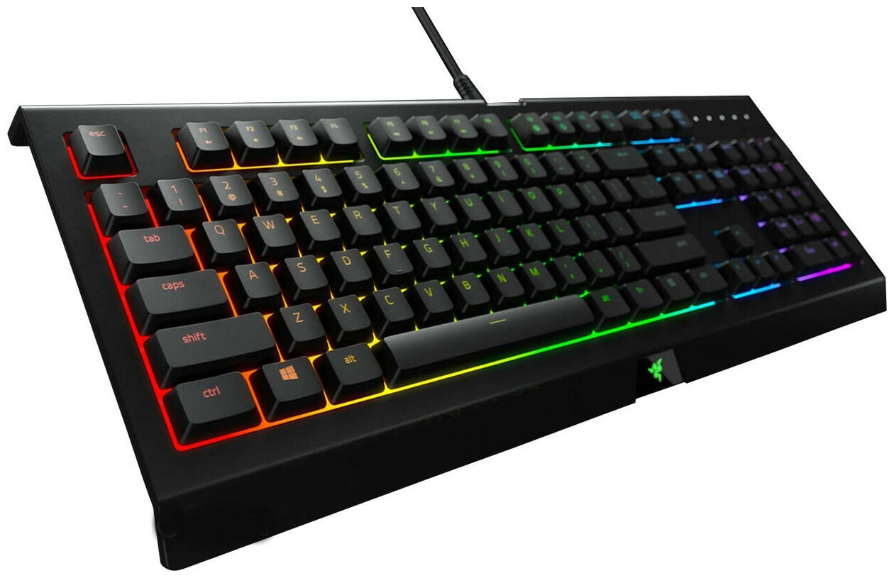 Игровая клавиатура Razer Cynosa Chroma Black USB черный