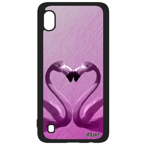 фото Чехол для galaxy a10, "фламинго" символ розовый utaupia