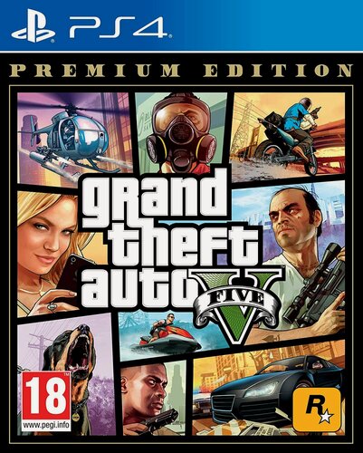 Изображение товара Grand Theft Auto V. Premium Edition (PS4, русские субтитры)