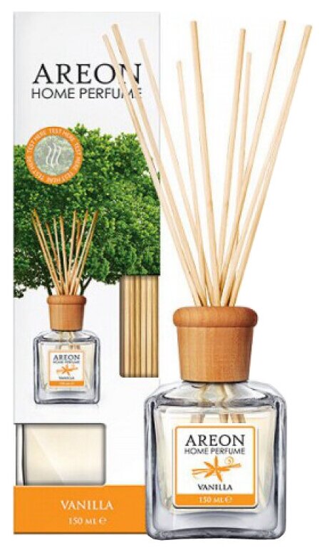 Аромадиффузор AREON "Home Perfume", жидкий, для дома, 150 мл., Vanilla (Ваниль)