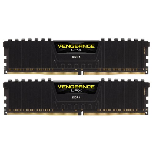 Оперативная память Corsair Vengeance LPX CMK8GX4M2C3000C16 DIMM DDR4 8ГБ - DDR4 4ГБх2 шт 3000 МГц 16-18-18-36 901000₽
