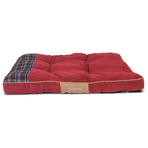 Лежак для собак Scruffs Highland Mattress L 100х70х8 см 100 см 70 см красный 8 см
