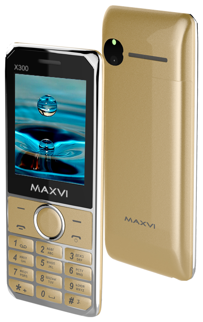 Телефон Maxvi X300 gold
