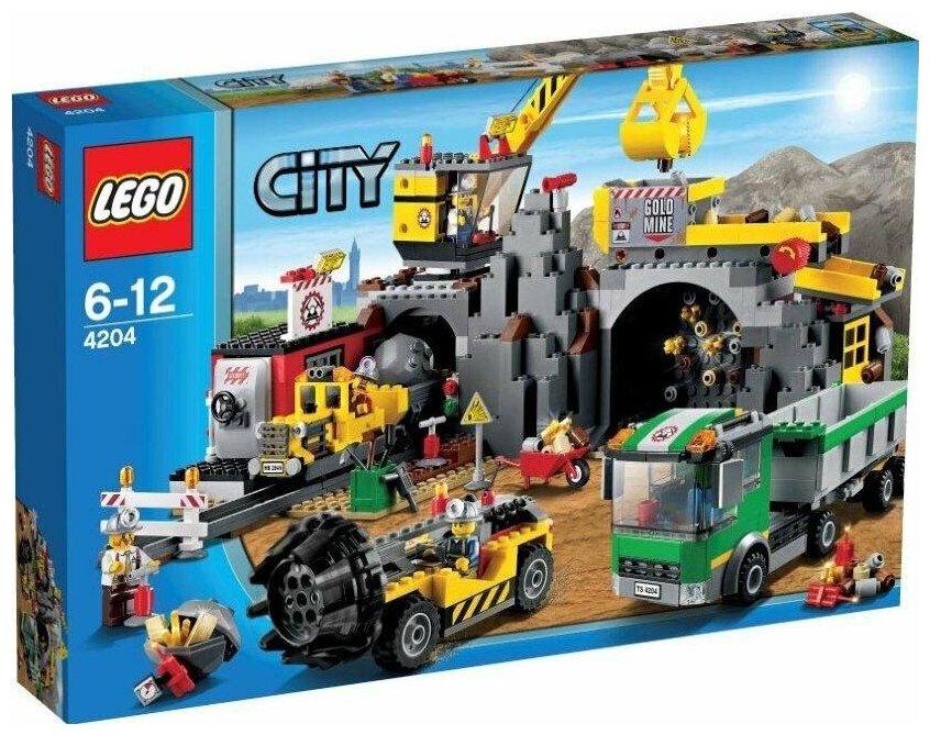 Конструктор LEGO City 4204 Шахта, 748 дет.