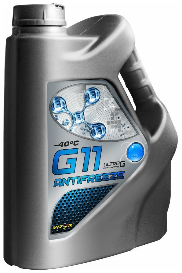 Антифриз Vitex Ultra G11 синий 10 л