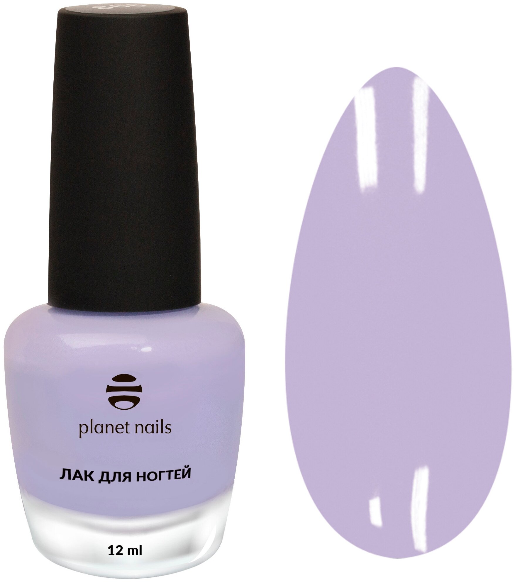 Planet nails Лак для ногтей С эффектом гелевого покрытия 12 мл