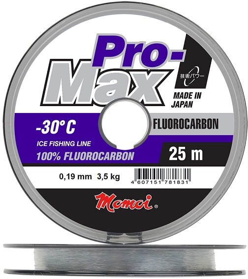 Леска Momoi Pro-Max Fluorocarbon 25м 0.15мм 2.4кг