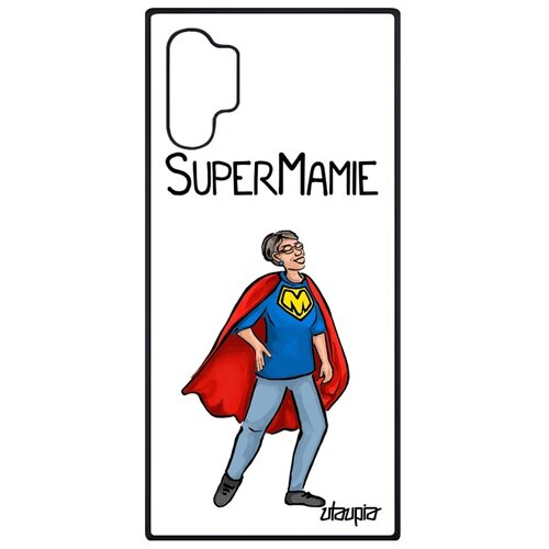 фото Чехол на мобильный samsung galaxy note 10 plus, "супербабуля" герой юмор utaupia