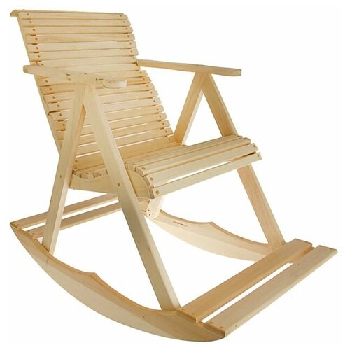 Кресло-качалка, 70×110×90см, из липы, 