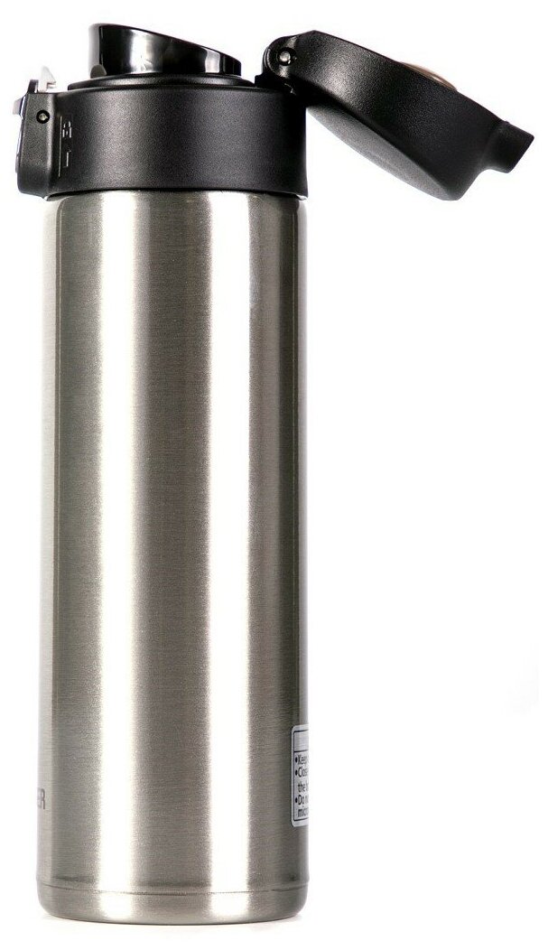Термос Tiger Термокружка MMJ-A 0,48L (Steel) (MMJ-A048 XC) - фотография № 4