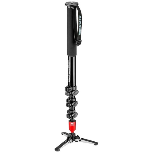 монопод manfrotto mvmxproa4 алюминиевый сплав без головы с ножками Трипод/монопод Manfrotto MVMXPROA4, черный