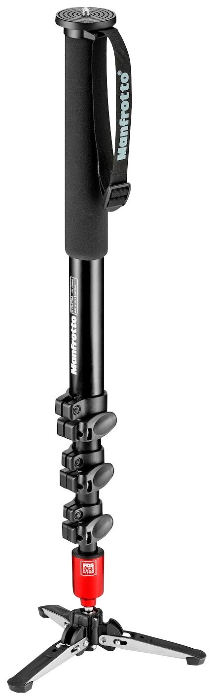 Монопод Manfrotto MVMXPROA4, 4-секционный, с жидкостной базой