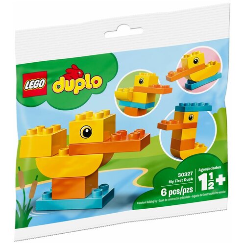 Конструктор LEGO DUPLO 30327 Мой первый утенок, 6 дет. конструктор lego duplo 10819 мой первый сад 25 дет