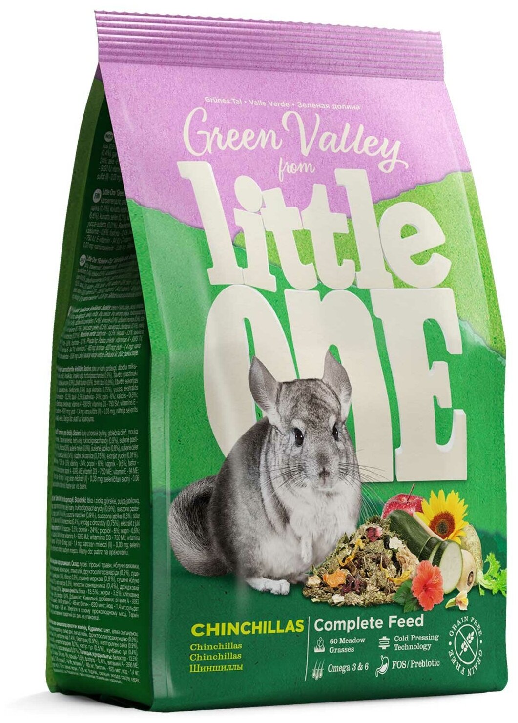 Корм для шиншилл Little One Green Valley Chinchillas 750 г