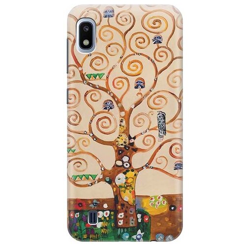 фото Ультратонкий силиконовый чехол-накладка для samsung galaxy a10 с принтом "климт" gosso
