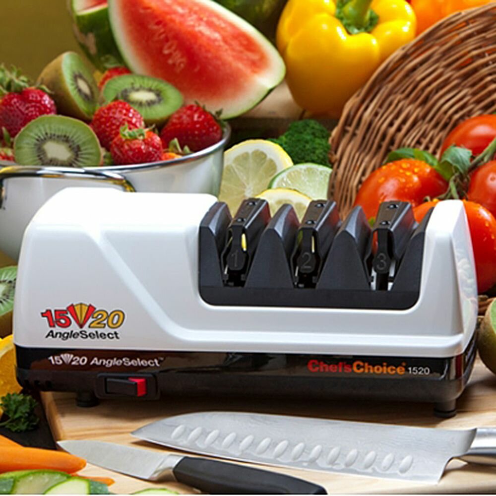 Электрическая точилка Chef's Choice CC1520W, с алмазным покрытием, белый - фотография № 20