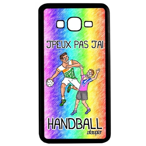 фото Чехол для мобильного galaxy grand prime, "не могу - у меня гандбол!" карикатура спорт utaupia