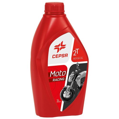 Синтетическое моторное масло CEPSA MOTO 2T RACING, 1 л