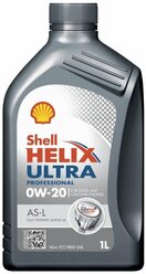 Синтетическое моторное масло SHELL Helix Ultra Professional AS-L 0W-20, 1 л