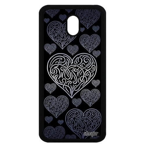 фото Чехол на телефон samsung galaxy j3 2017 французский дизайн сердце символ love utaupia