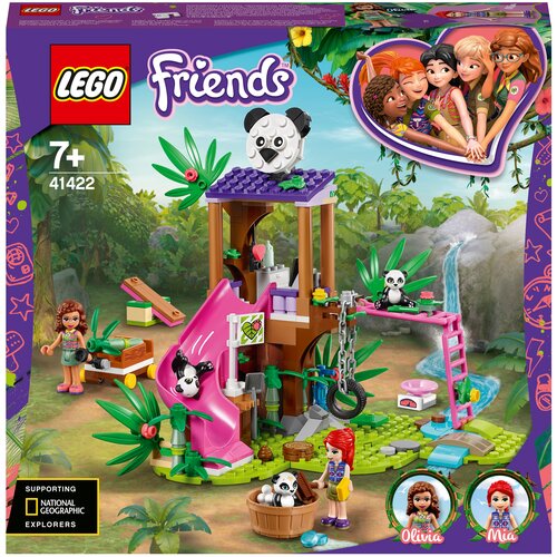 Купить Конструктор LEGO Friends 41422 Джунгли: домик для панд на дереве