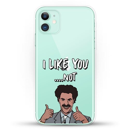 фото Силиконовый чехол i like you на apple iphone 11 andy & paul