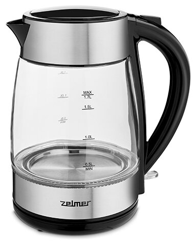 Чайник ZELMER ZCK8011 GLASS/INOX