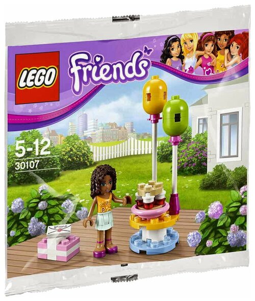 Конструктор LEGO Friends 30107 Вечеринка в День Рождения, 40 дет.