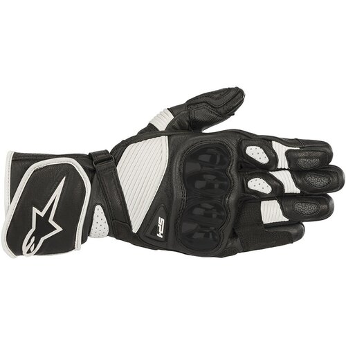 Мотоперчатки SP-1 V2 GLOVES ALPINESTARS (черно-белый, 12, L)