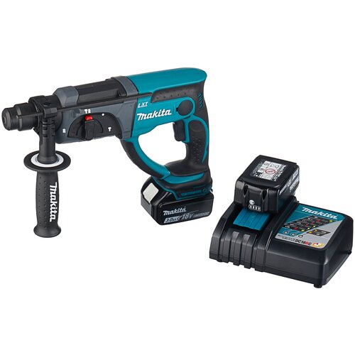 Перфоратор аккумуляторный Makita DHR202RFE 30Ач х2 кейс18 Вт 47160₽