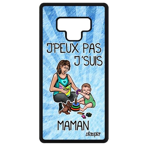 фото Чехол на samsung galaxy note 9, "не могу - стала мамой!" комикс шутка utaupia