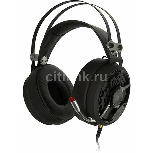 Гарнитура игровая A4TECH Bloody M660 для компьютера мониторные черный красный m660 br 6792₽