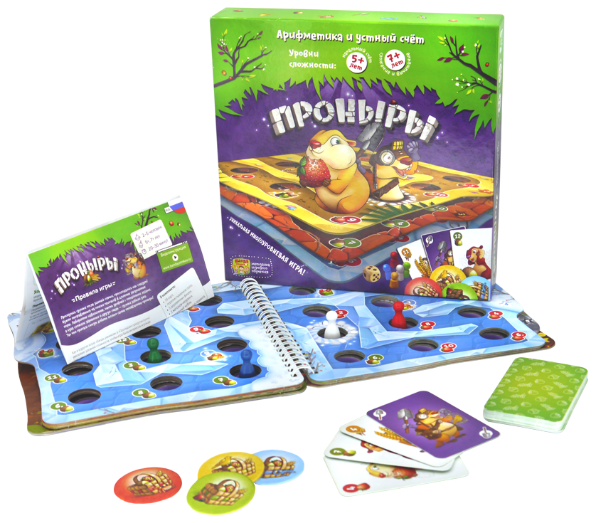 Настольная игра Банда умников Проныры - фото №3