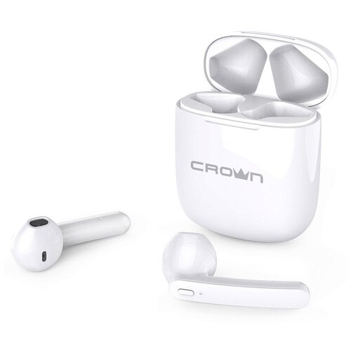 Беспроводные наушники CROWN MICRO CMTWS-5002, white