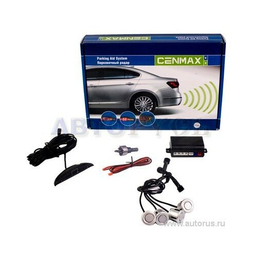 Парковочный радар CENMAX PS-4.1 silver, 4 датчика