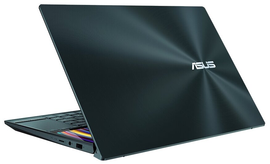 14 Ноутбук ASUS ZenBook Duo UX481FL-BM020T 1920x1080 Intel Core i7 18 ГГц RAM 16 ГБ SSD 512 ГБ GeForce MX250 Win10 Pro 90NB0P61-M01250 синий