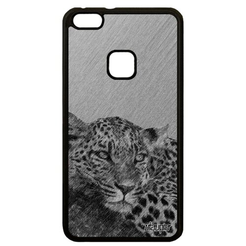 фото Чехол на мобильный p10 lite, "леопард" зверь кошачьи utaupia