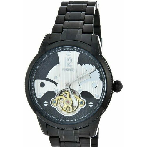 Наручные часы SKMEI, черный наручные часы skmei часы skmei 1728sbkwt black white черный