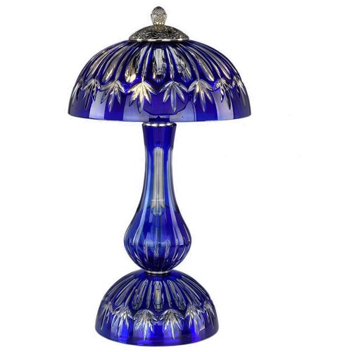 Лампа Bohemia Ivele Crystal 1370L/3/25 Ni Clear-Blue/H-1I, E14, 120 Вт, синий