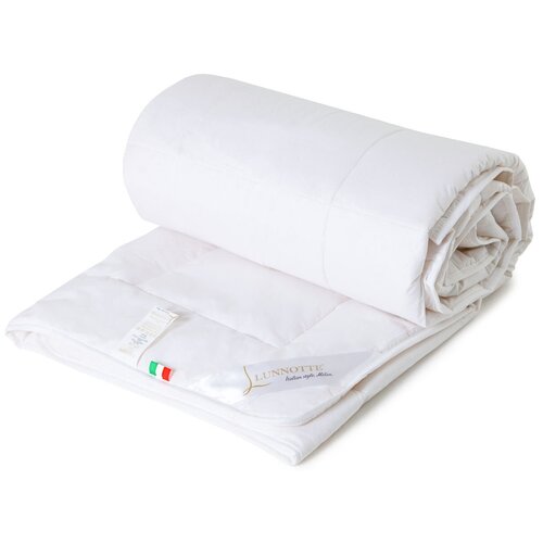 Одеяло Lunnotte Шерсть кашемировой козы, всесезонное, 140 х 210 см, белый