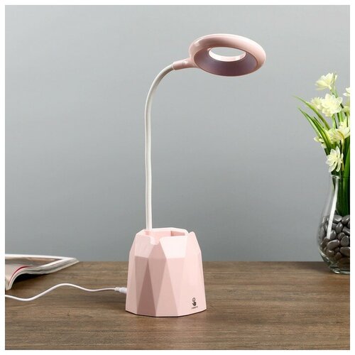 фото Лампа светодиодная risalux 4425062, 9 вт, цвет арматуры: розовый, цвет плафона/абажура: розовый