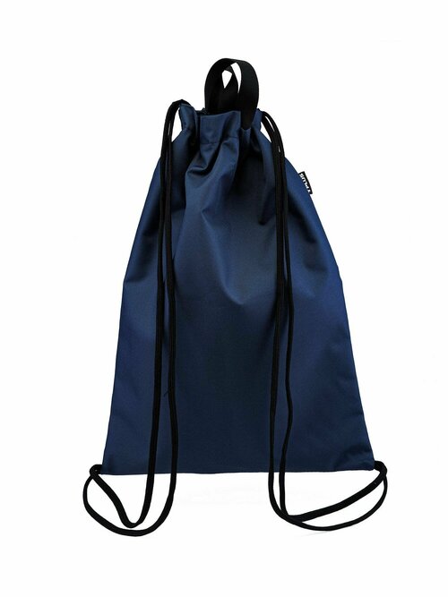 Мешок для обуви, Рюкзак для спорта универсальный с двумя отделениями 470x330 мм (оксфорд 600, синий), Tplus