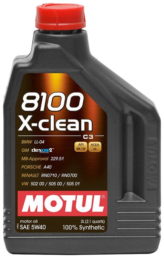 MOTUL Масло Мотор., Motul 5w40 (2l)