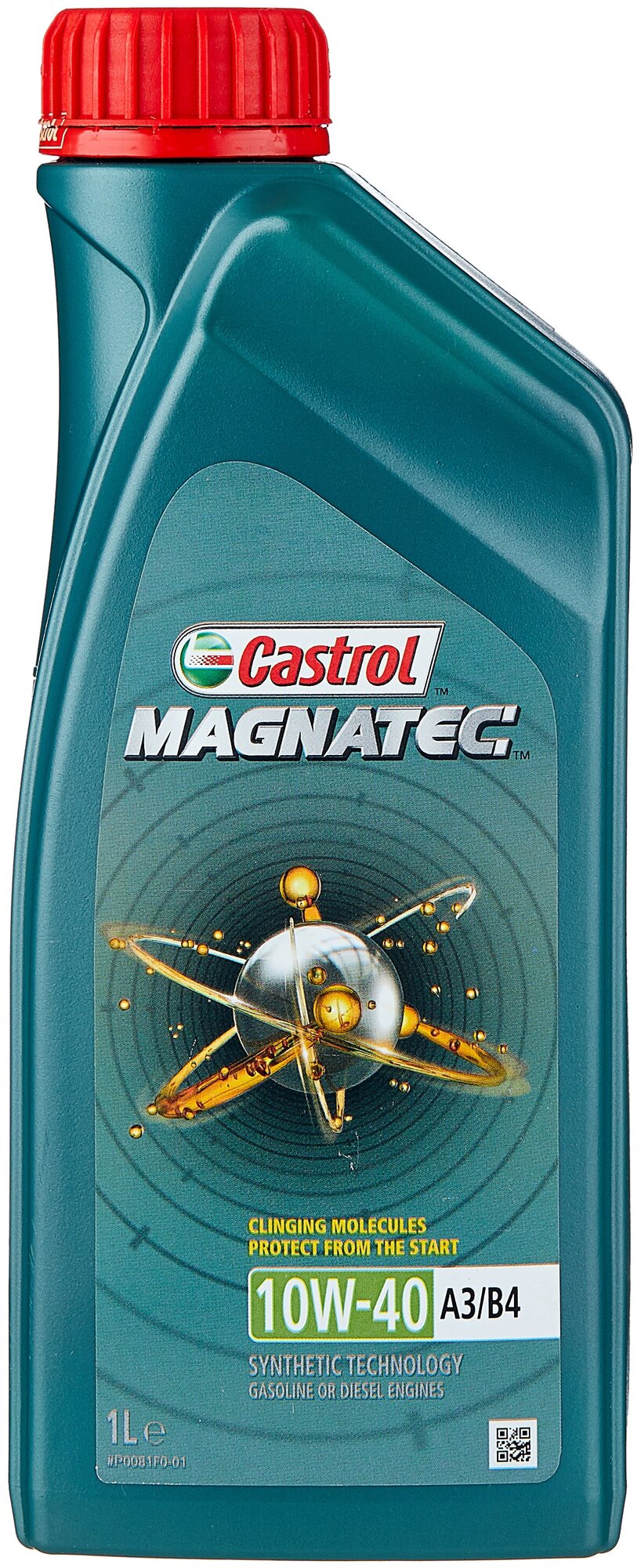 Масло моторное Castrol 10W40 Magnatec A3/B4 (1л)