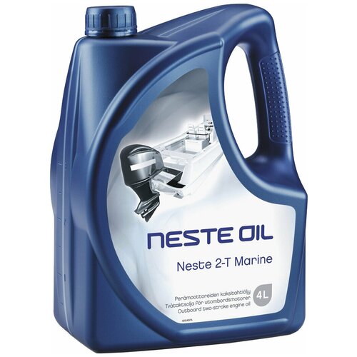 Минеральное моторное масло Neste 2-T Marine, 4 л